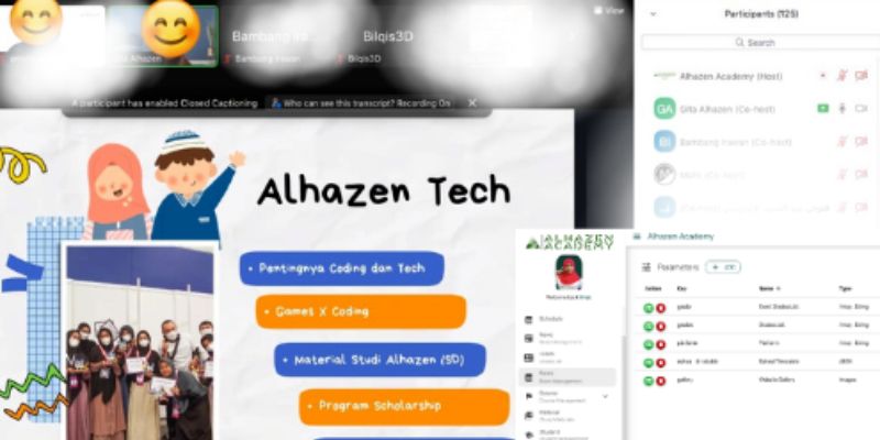 Pembelajaran Onlne di Alhazen Academy 3