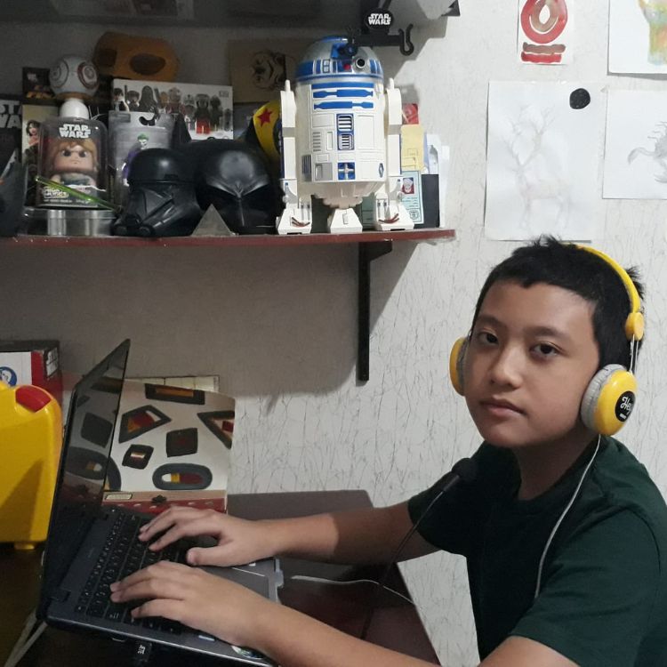 Rauf Deriel murid SMP