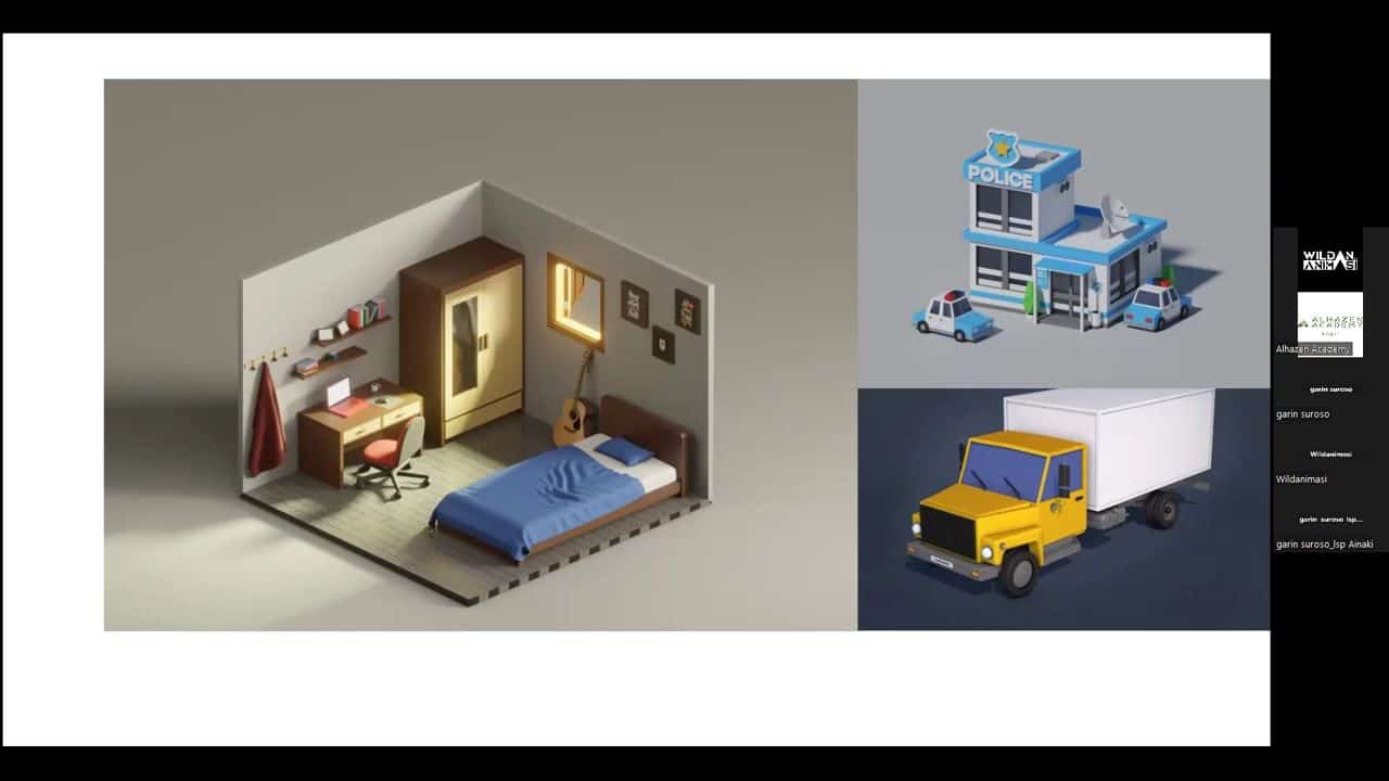 Contoh Project Animasi 3D