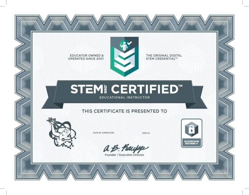Sertifikasi STEM.org Alhazen Academy